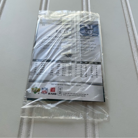 2007 SCORE NFL Football Card #31 Sean Taylor Upper Deck First Edition Sealed - Picture 4 of 8